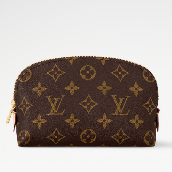 Louis Vuitton Brown Monogram Cosmetic Bag - Picture 1 of 10